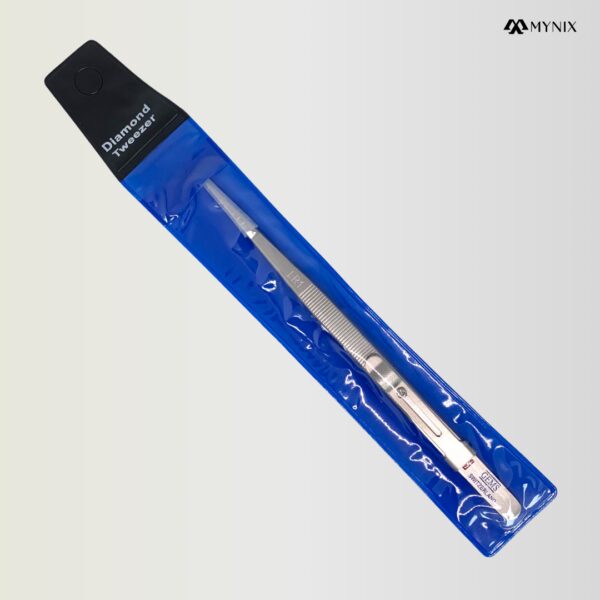 Professional Swiss Locking Tweezers – Precision Stainless Steel Jewelry Tweezers – for Gemstones, Watch Repair, Electronics & Micro Crafting - Image 2