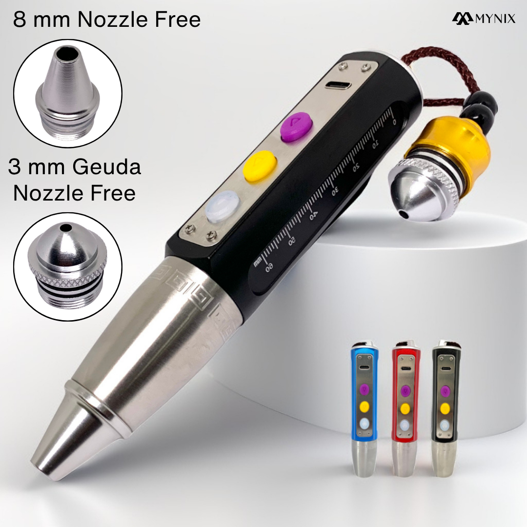 3 LED (White, Yellow & UV395nm Lights) Rechargeable Gem Torch – Bright Portable Flashlight, Long-Lasting Battery, 6-Month Warranty