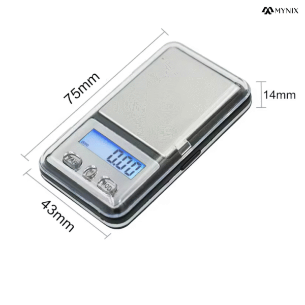 500g x 0.01g Precision Jewelry Scale – Mini Pocket Digital Scale for Gold, Silver, Diamonds & Gemstones - Image 3