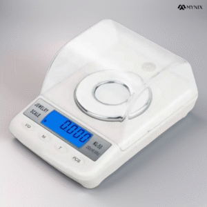 50g x 0.001g High Precision Digital Jewelry Scale - Professional Gold, Diamond & Gemstone Weighing Scale