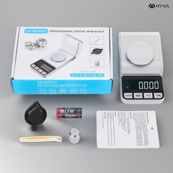 50g x 0.001g Digital Jewelry Scale – High Precision Jewelry Scale for Gold, Silver & Gems - Image 3