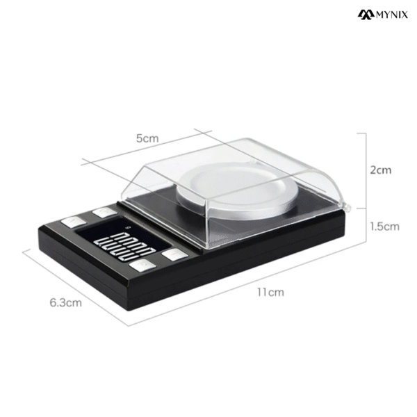 50g x 0.001g High Precision Digital Jewelry Scale - Laboratory Grade for Gold, Silver, Diamonds & Gemstones - Image 4