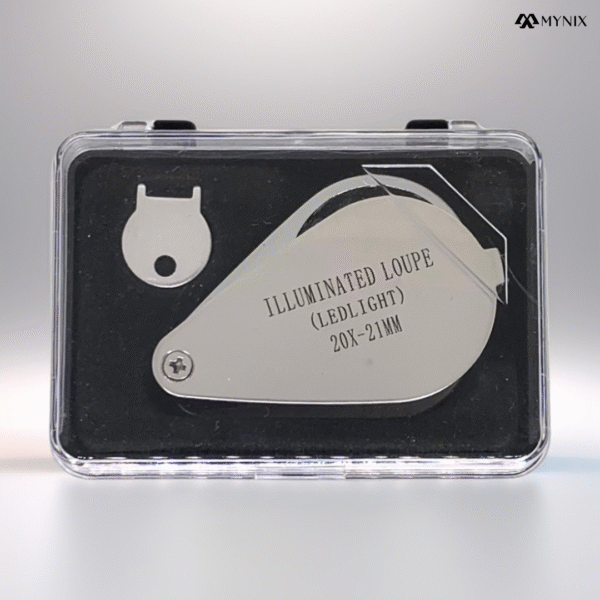 20x/30x LED Jeweler’s Loupe – Portable Magnifying Glass for Gemstone & Jewelry Inspection - Image 4