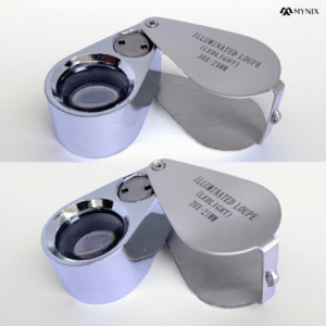 20x/30x LED Jeweler’s Loupe – Portable Magnifying Glass for Gemstone & Jewelry Inspection