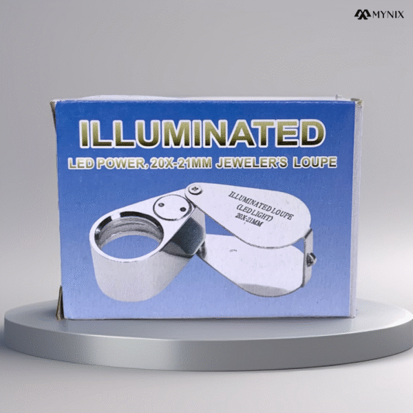 20x/30x LED Jeweler’s Loupe – Portable Magnifying Glass for Gemstone & Jewelry Inspection - Image 5