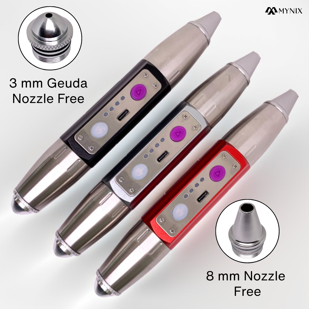 4-LED Rechargeable Gem Identification Torch with 6 Months Warranty – White, Yellow, 365nm UV & 395nm UV Light for Gem Testing & Jewelry Inspection