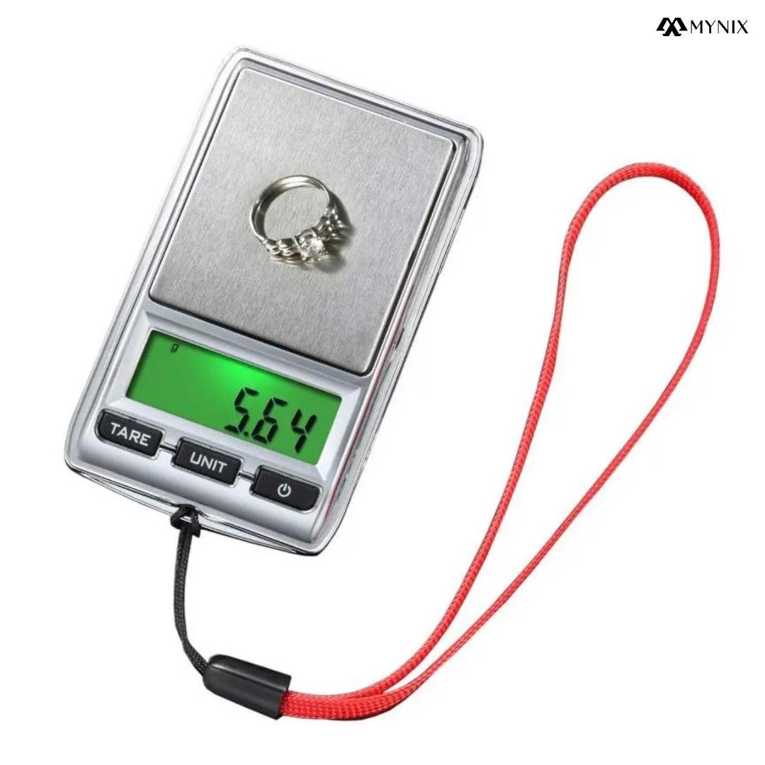 500g x 0.01g Precision Pocket Scale – Portable Mini Digital Jewelry Scale for Gold, Silver, Coins, & Gems