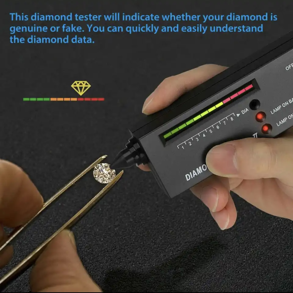 Diamond Selector Gemstone Tester – Professional Portable Diamond Tester Pen for Gem & Jewelry Identification - Image 6
