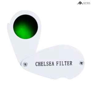 Chelsea Filter for Gemstone Identification – Foldable Gem Testing Tool with Leather Case