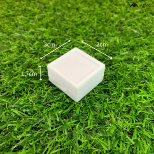 Transparent Gem Box - Glass Cover (3cm x 3cm)