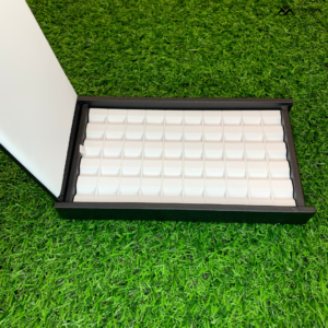 Magnetic 50 Grid Gem Storage Box – Cushion Display Tray